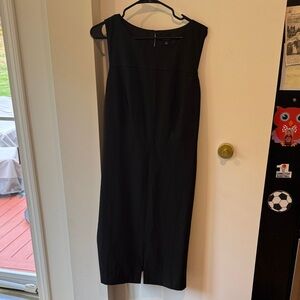 Ann Taylor Elegant Black Sleeveless Dress